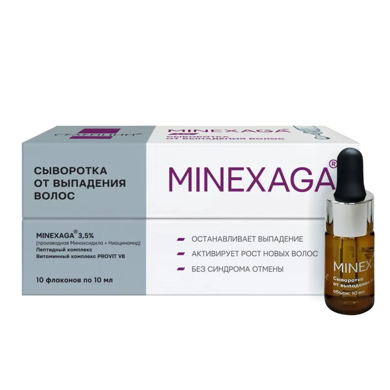 Сыворотка от выпадения волос Селенцин MINEXAGA